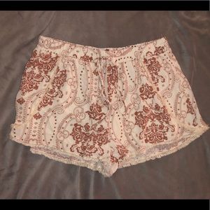 Breezy paisley shorts